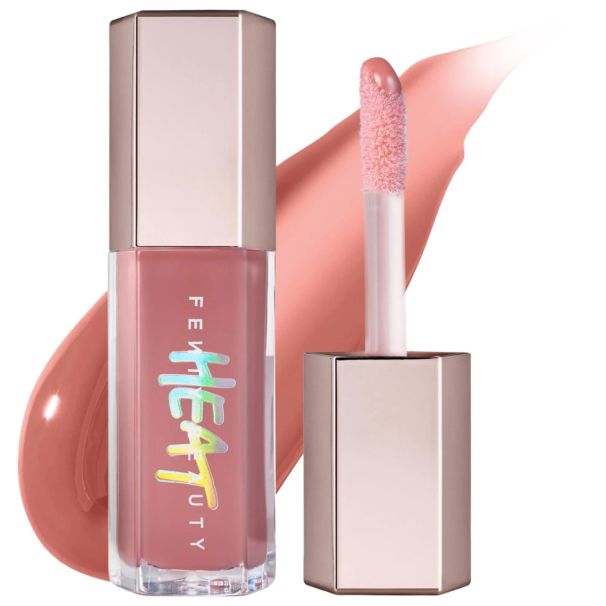 Fenty Beauty Gloss Bomb Heat: High-Shine Lip Gloss & Plumper for Fuller Lips with Shea Butter & Vitamin E (Cruelty-Free) by Beauty Care Bag