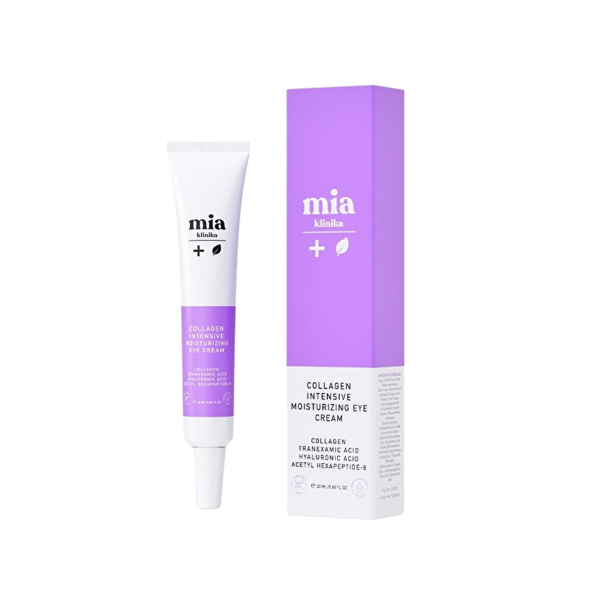 Mia Klinika anti-aging eye cream with collagen and peptides, 0.68 fl oz