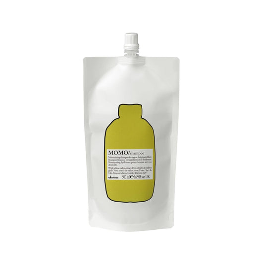 Davines Momo Moisturizing Shampoo - 500ml Hydrating & Protective Hair Care for Dry Damaged Hair by Beauty Care Bag
