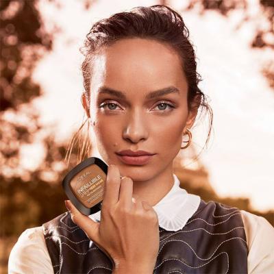 Loreal Paris Infaillible 24H Fresh Wear Matte Bronzer: Achieve a Natural, Long-Lasting Bronzed Look with Water Resistance - Light Clair Shade by Beauty Care Bag