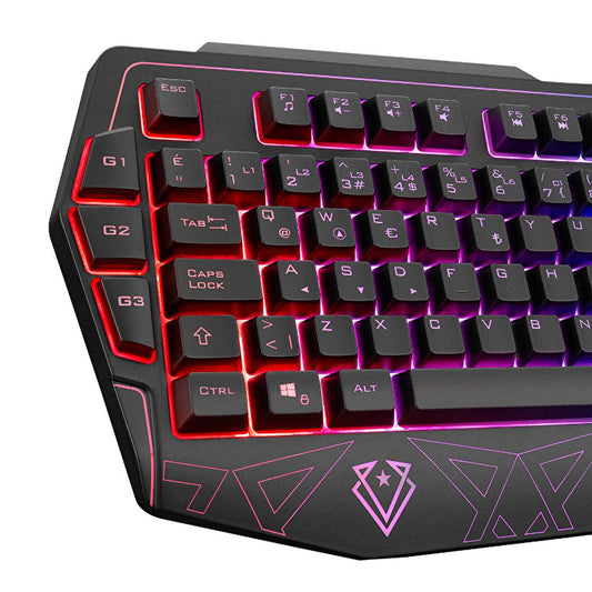 Everest gaming keyboard and mouse combo – view 2