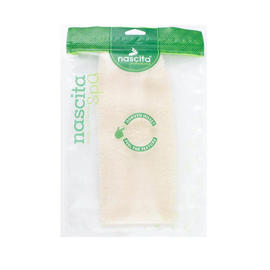 Nascita Exfoliating Shower Glove - Loofah Massage Mitt for Spa Experience at Home by Beauty Care Bag
