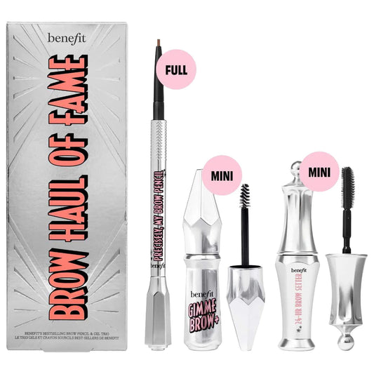 Anastasia Brow Haul of Fame Brow Bestsellers Set - Precise Definition, Volumizing, Long-Lasting Brow Grooming Kit by Beauty Care Bag