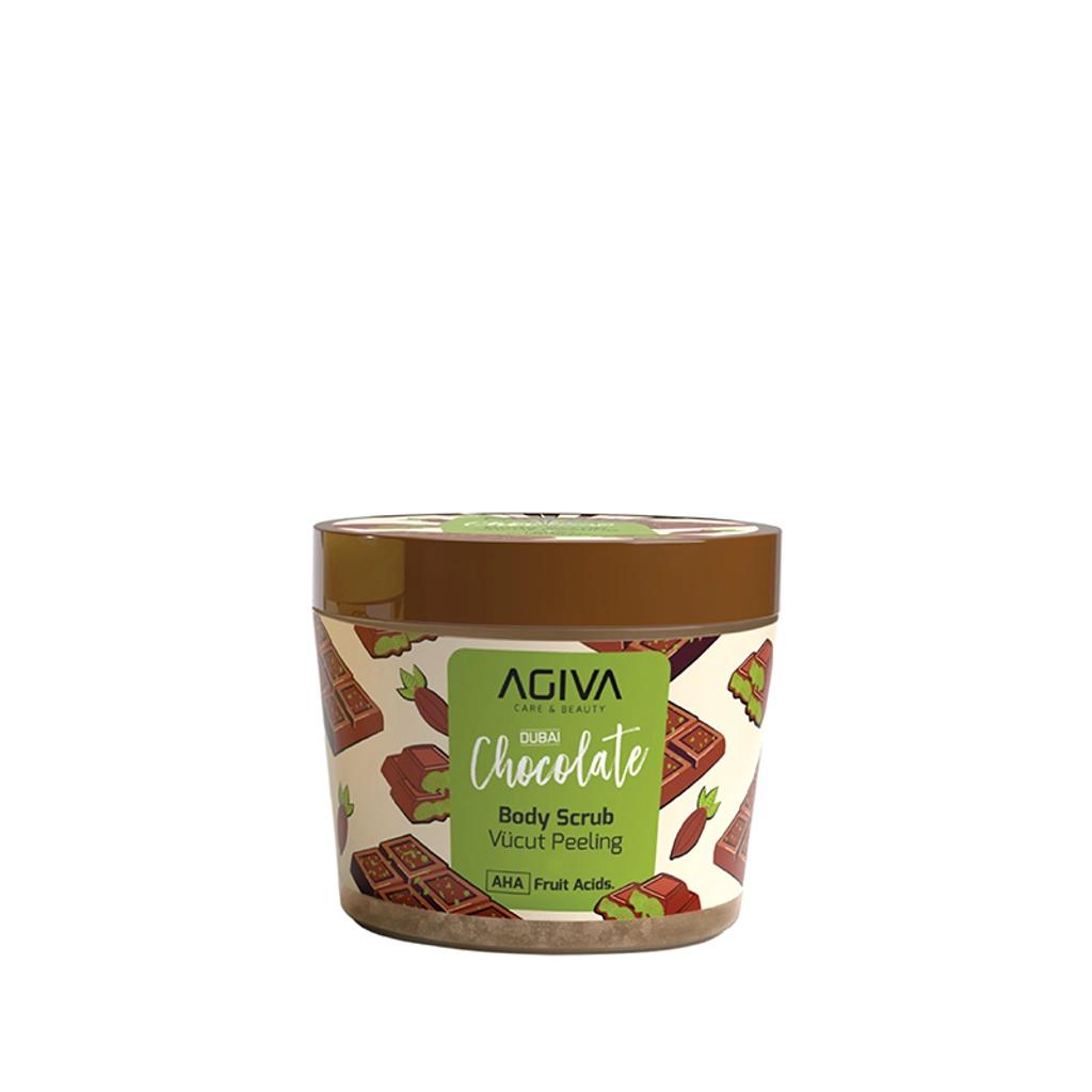 Agiva Dubai Chocolate Body Scrub for Smooth Skin 300 ml by Beauty Care Bag