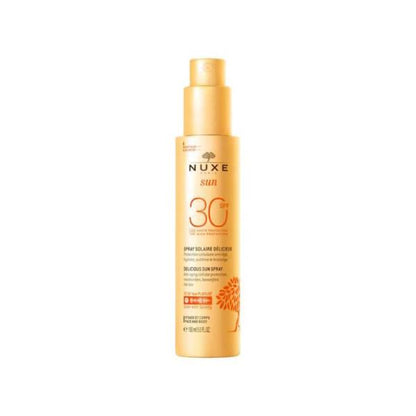 Nuxe Sunscreen Spray SPF30 - Anti-Aging, Moisturizing Sun Protection for Face & Body by Beauty Care Bag