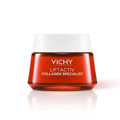 Vichy LiftActiv Collagen Specialist: Anti-Aging Face Cream - Reduce Wrinkles, Boost Skin Elasticity with Hyaluronic Acid & Vichy Thermal Water by Beauty Care Bag