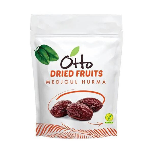 Otto Medjoul Dates - High Fiber Vegan Snacks for Healthy Digestion by Beauty Care Bag
