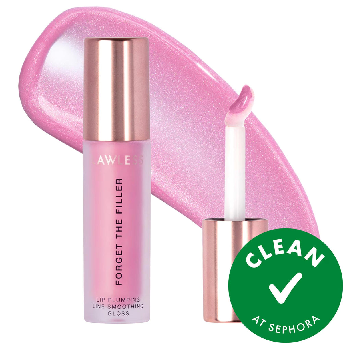 Forget The Filler Lip Plumper: Hydrating Lip Smoothing Gloss for Visibly Fuller Lips | Vegan & Cruelty-Free MAXI-LIPª Formula by Beauty Care Bag