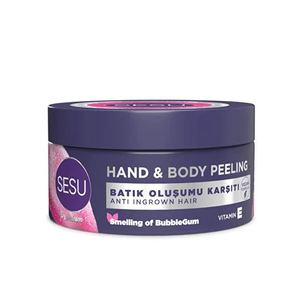 Sesu Body Scrub/Peeling - Exfoliating & Moisturizing Body Wash for Smoother Skin - 8.45 fl oz by Beauty Care Bag