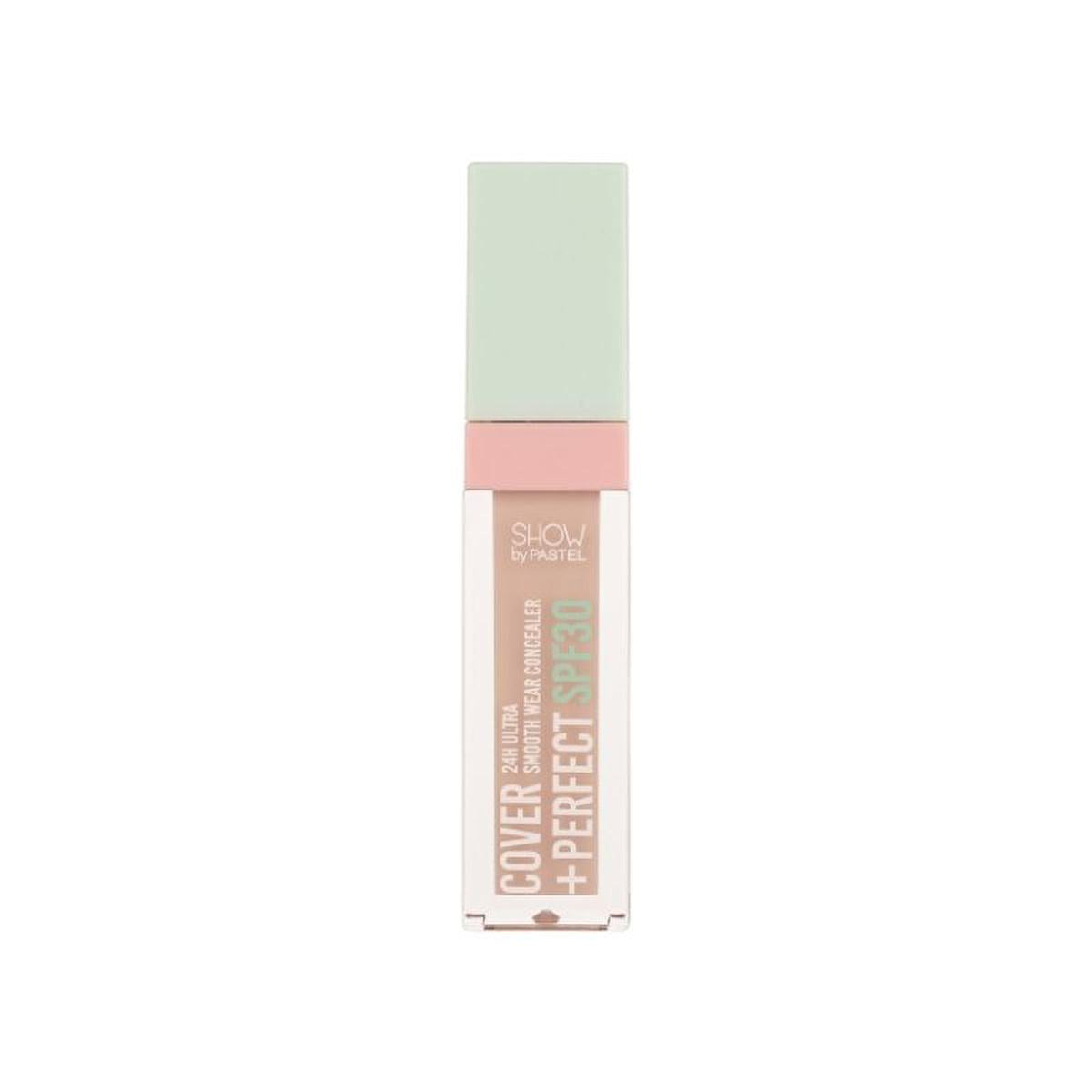 Pastel Cover+Perfect Concealer SPF30: Full Coverage, Long Lasting & Moisturizing Nude Pink Concealer for Flawless Sun Protection by Beauty Care Bag