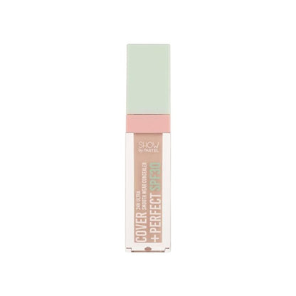 Pastel Cover+Perfect Concealer SPF30: Full Coverage, Long Lasting & Moisturizing Nude Pink Concealer for Flawless Sun Protection by Beauty Care Bag