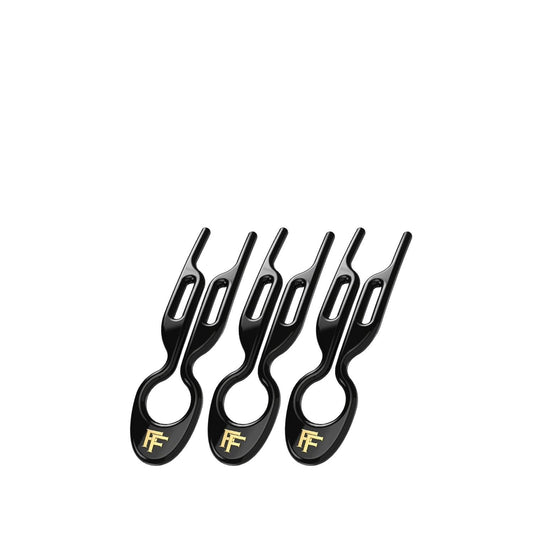 Fiona Franchimon No. 1 Hairpin Black 3-Pack by Beauty Care Bag
