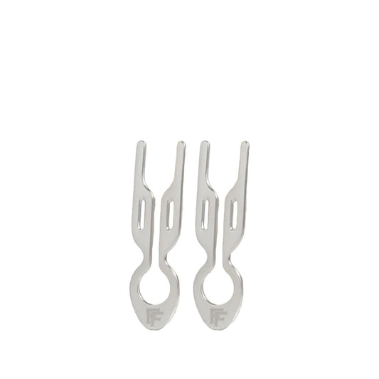 Fiona Franchimon No 1 Hairpin Petite White Gold 2-Pack by Beauty Care Bag