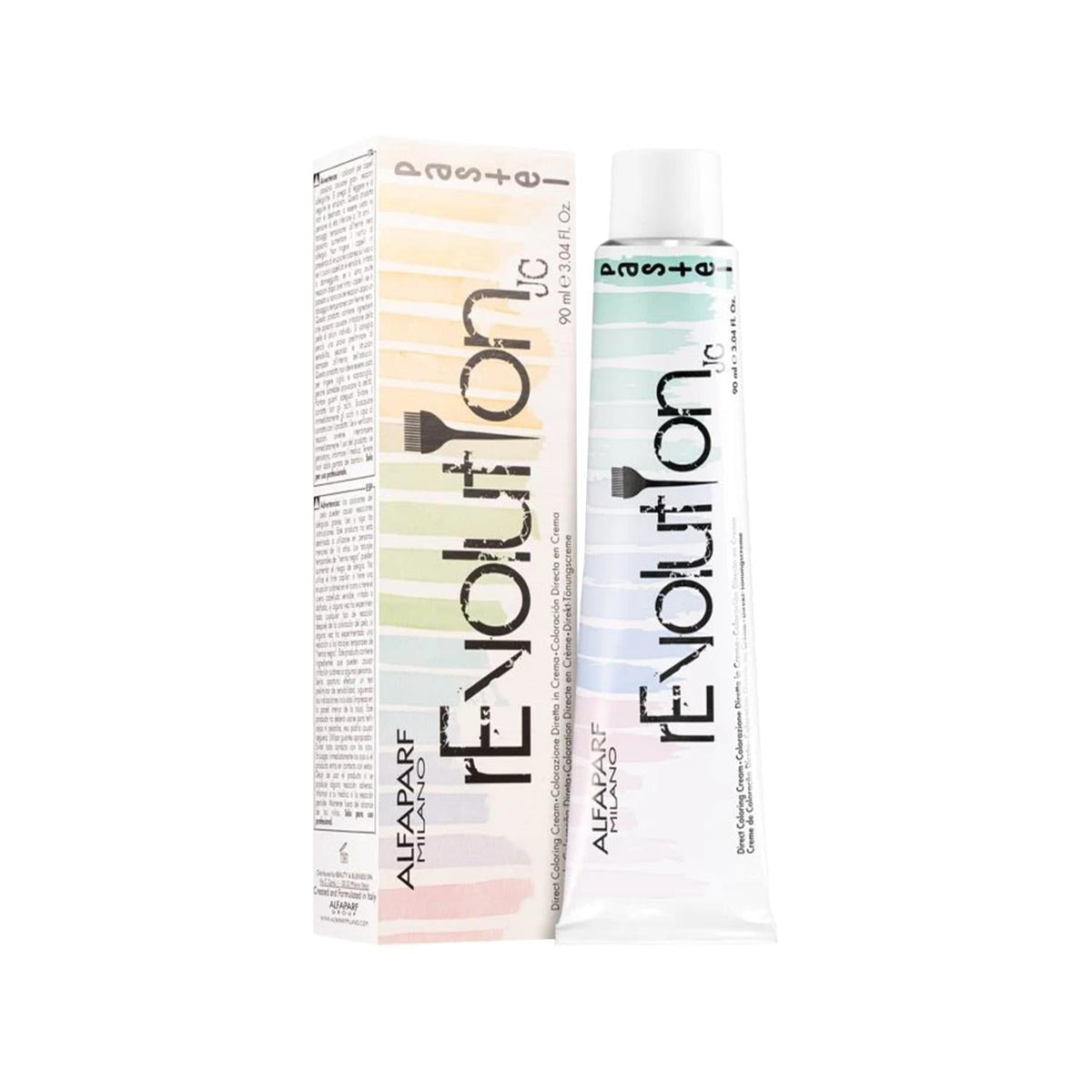 Alfaparf Revolution Direct Coloring Cream Pastel Violet - Trendy Hair Coloring for Creative Expression by Beauty Care Bag