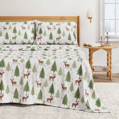 Great Bay Home Boulder Turkish cotton flannel sheet set