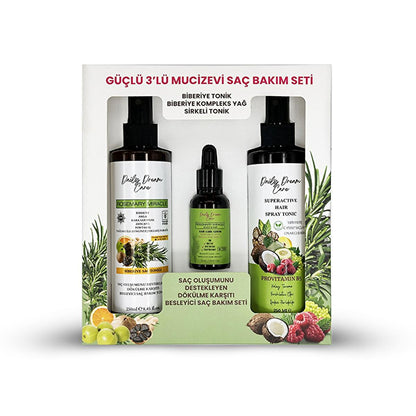 True Bee rosemary hair care set – view 2