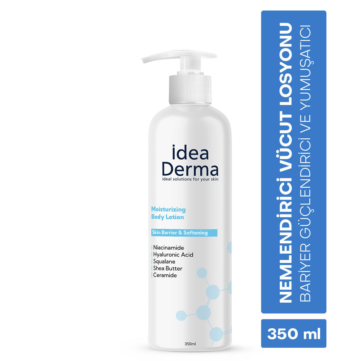 Idea Derma Moisturizing Body Lotion with Ceramide 350 ml by Beauty Care Bag