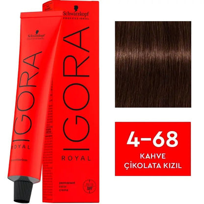 Igora Royal Permanent Color Creme 4-68 Chocolate Red 60mlHair CareTorqelo.com