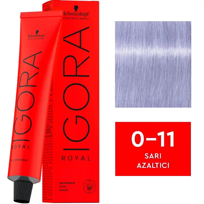 Igora Royal Permanent Color Creme 0-11 Anti-Yellow Additive 60ml by Beauty Care Bag