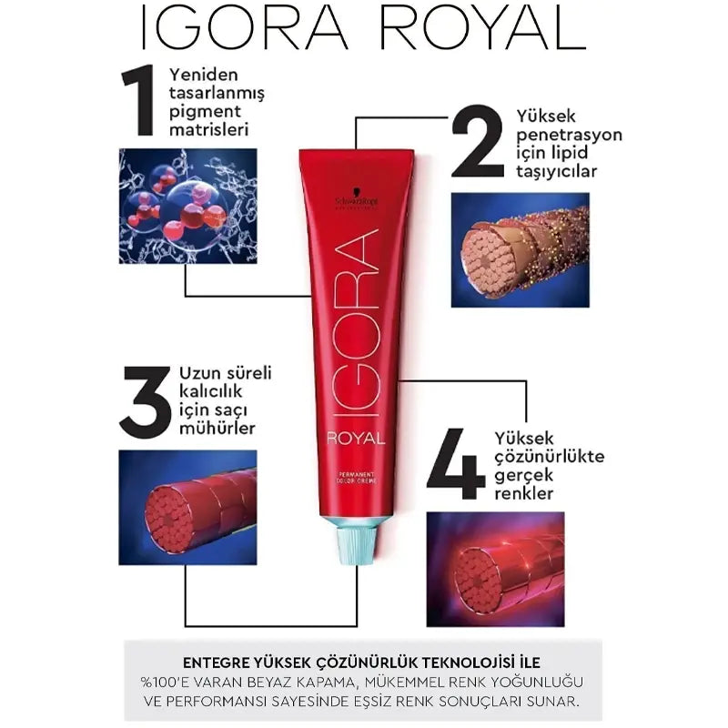 Igora Royal Permanent Color Creme 0-11 Anti-Yellow Additive 60ml by Beauty Care Bag