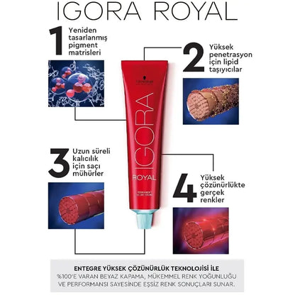 Igora Royal Permanent Color Creme 0-11 Anti-Yellow Additive 60ml by Beauty Care Bag