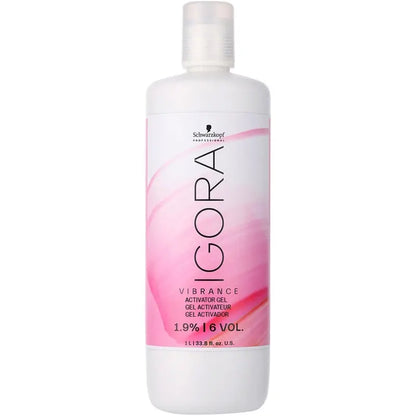 Igora Vibrance Activator Gel 1.9% 6 Volume 1000ml by Beauty Care Bag