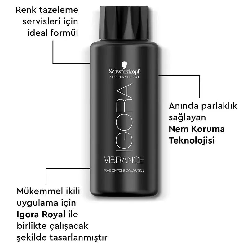 Igora Vibrance Tone On Tone Hair Color 9-00 Extra Natural Blonde 60ml by Beauty Care Bag