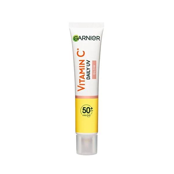 Garnier Vitamin C glow sunscreen cream SPF 50+, 40 ml