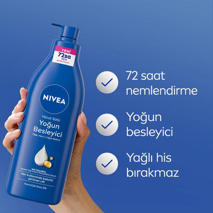 Nivea Nourishing Body Milk for Dry Skin 400 ml by Beauty Care Bag