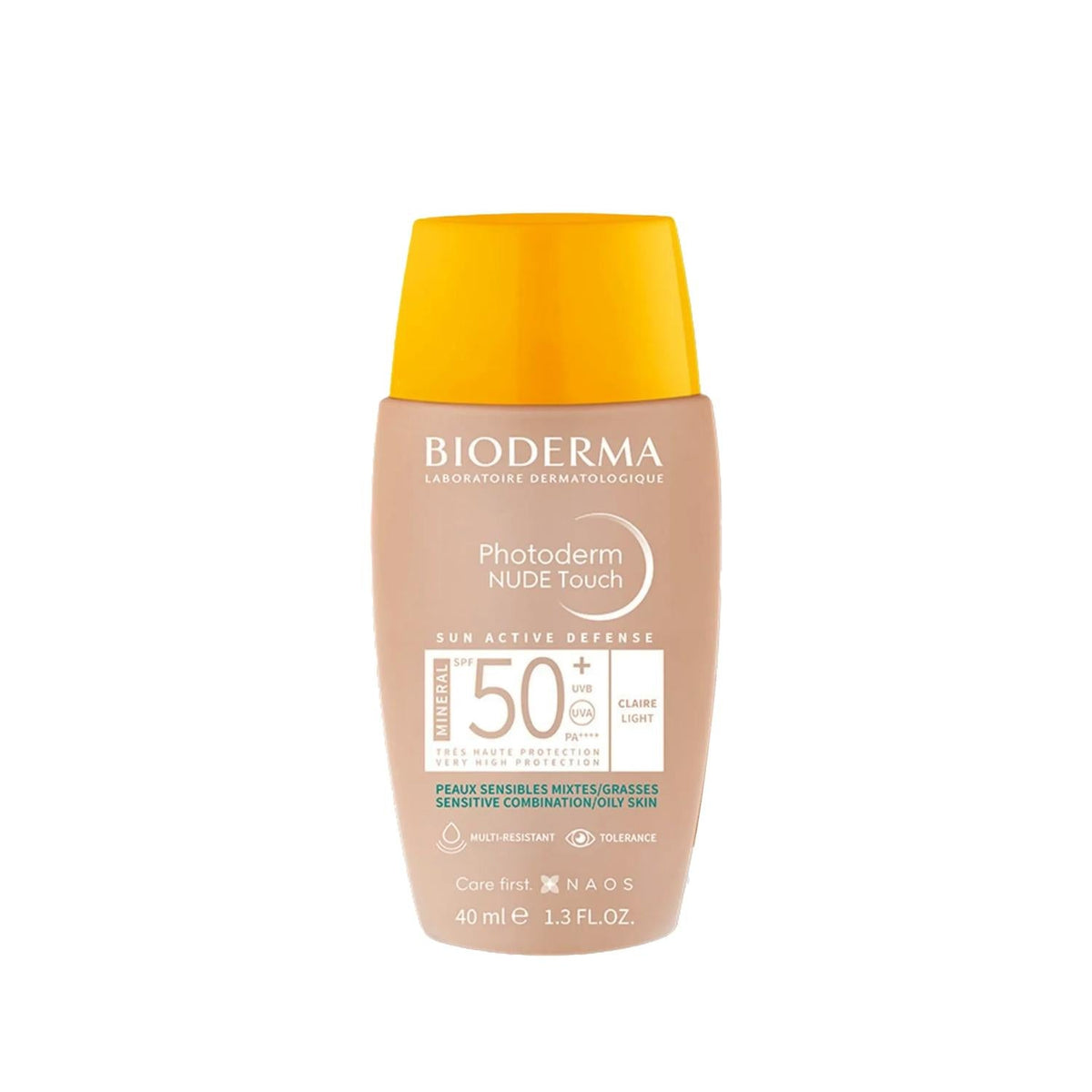 Bioderma Photoderm Nude Touch Light SPF50+ tinted sunscreen, 40ml