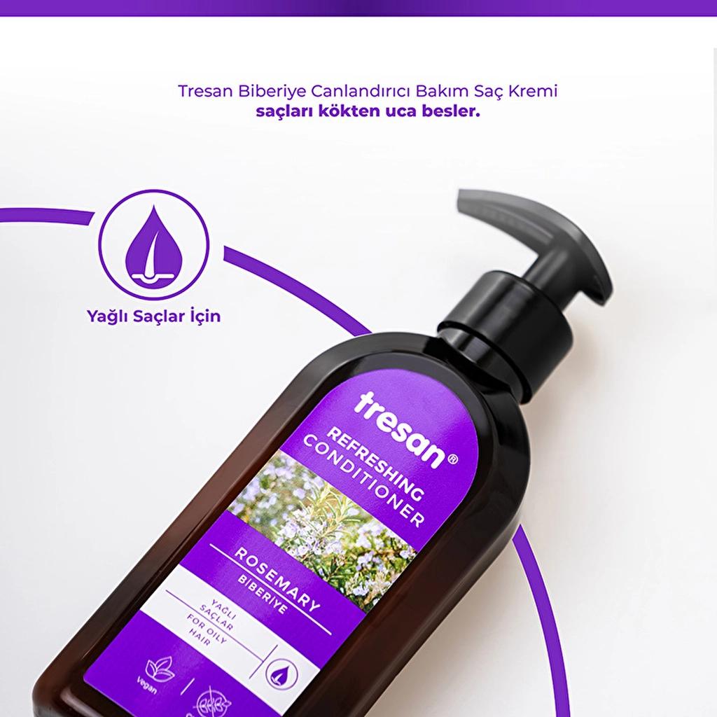 Tresan Rosemary Revitalizing Sulfate-Free Conditioner 300 ml by Beauty Care Bag