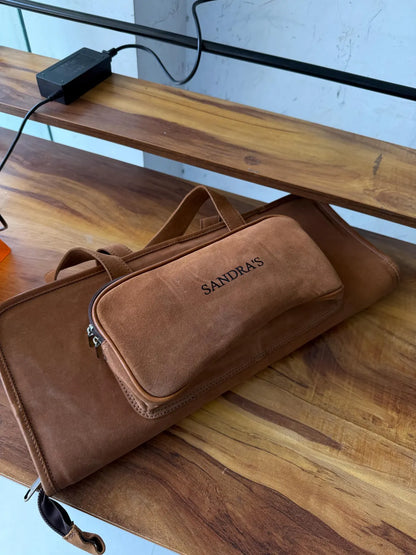 The Leather Drumstick Case by Classy Leather Bags