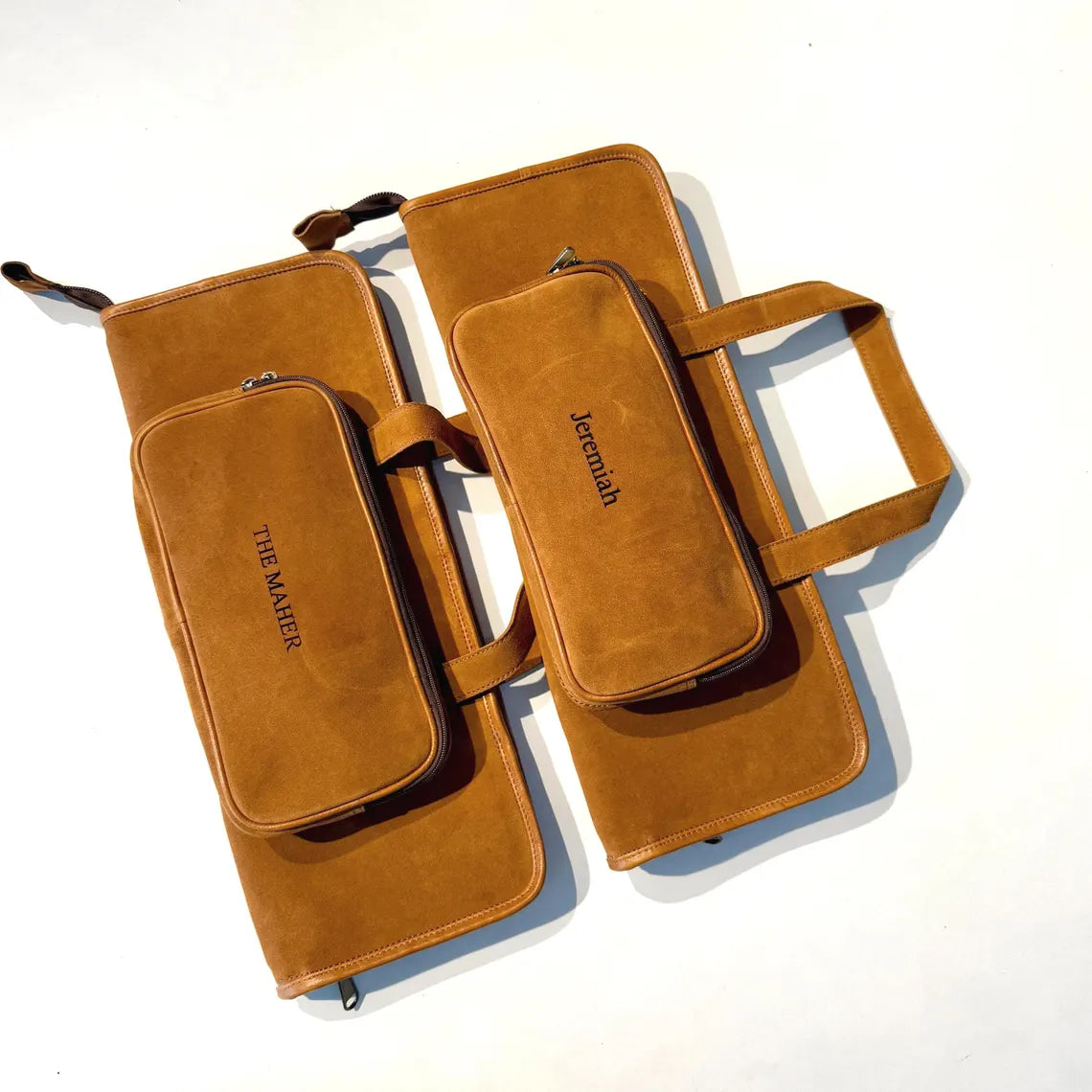 The Leather Drumstick Case by Classy Leather Bags