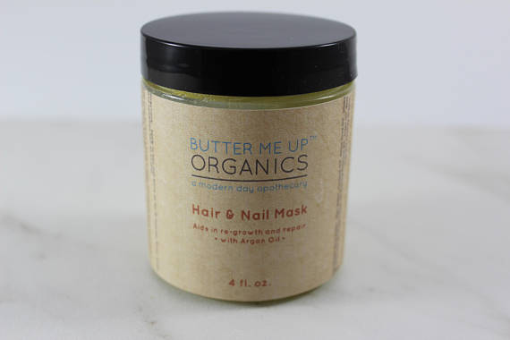 Hair & Nail Mask for long hair growth and healthy by White Smokey