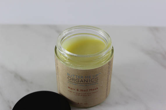 Hair & Nail Mask for long hair growth and healthy by White Smokey