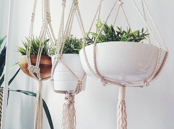 Macrame Plant Hanger by Silver Simba