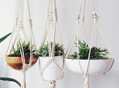 Macrame Plant Hanger by Silver Simba