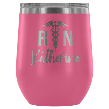 Nurse Tumbler RN Registered Nurse Gifts by Magenta Shadow