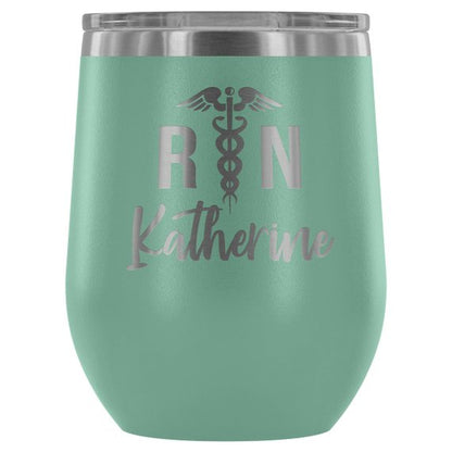 Nurse Tumbler RN Registered Nurse Gifts by Magenta Shadow