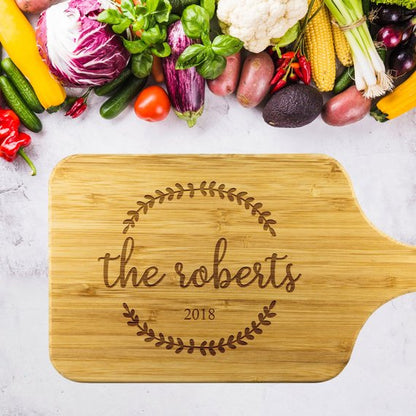 Custom Cutting Board Personalized Cutting Board by Magenta Shadow