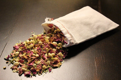 Organic Rejuvenating Bath Tea or Sachet by White Smokey