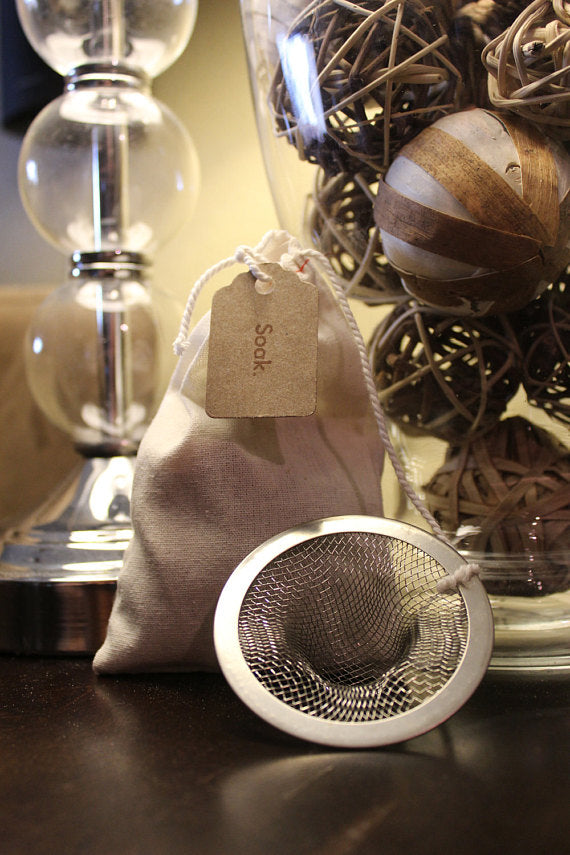 Organic Rejuvenating Bath Tea or Sachet by White Smokey
