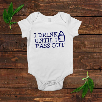 Funny Baby Boy Shirt - Newborn Baby Boy Gift - New Baby Boy Blue Outfit by Joyful Moose