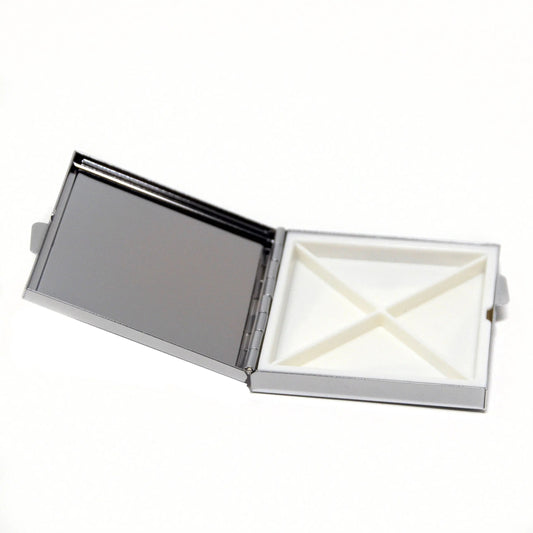 Library Card Pill Box - Gift For Readers, Teachers, Librarians - Square Pill Case Checkout Card Library Book Due Date by Joyful Moose