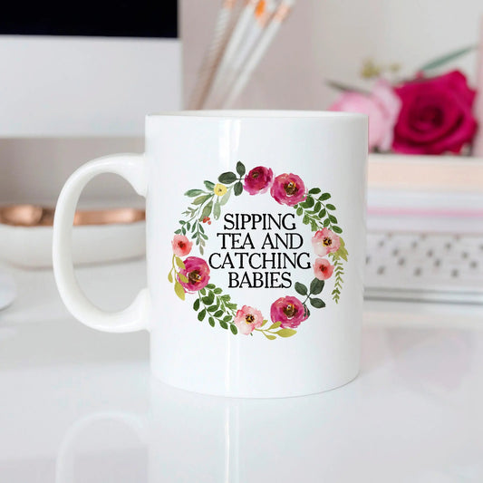 Midwife Gift Midwife Mug - Coffee Tea Midwife Thank You Gift by Joyful Moose