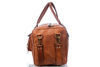 The Fletcher Duffel by Classy Leather Bags