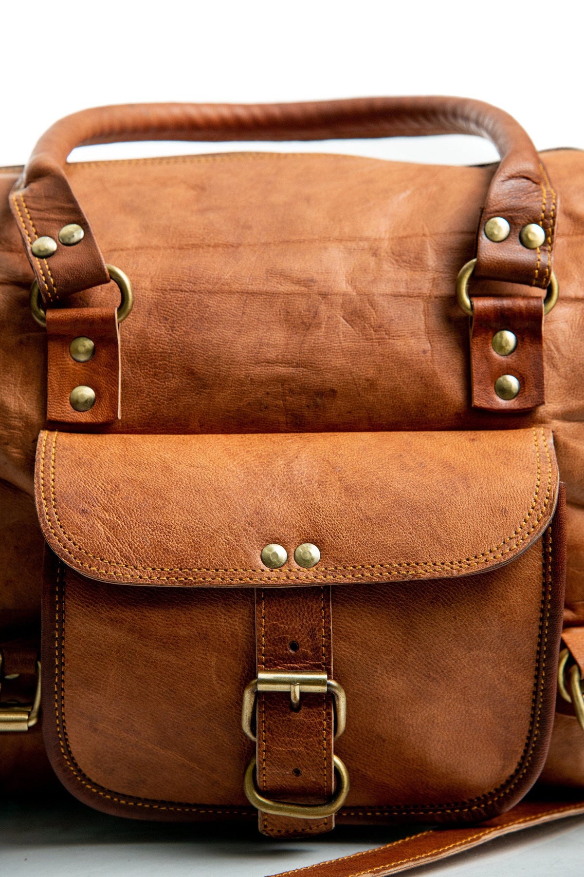 The Walker Tanned by Classy Leather Bags