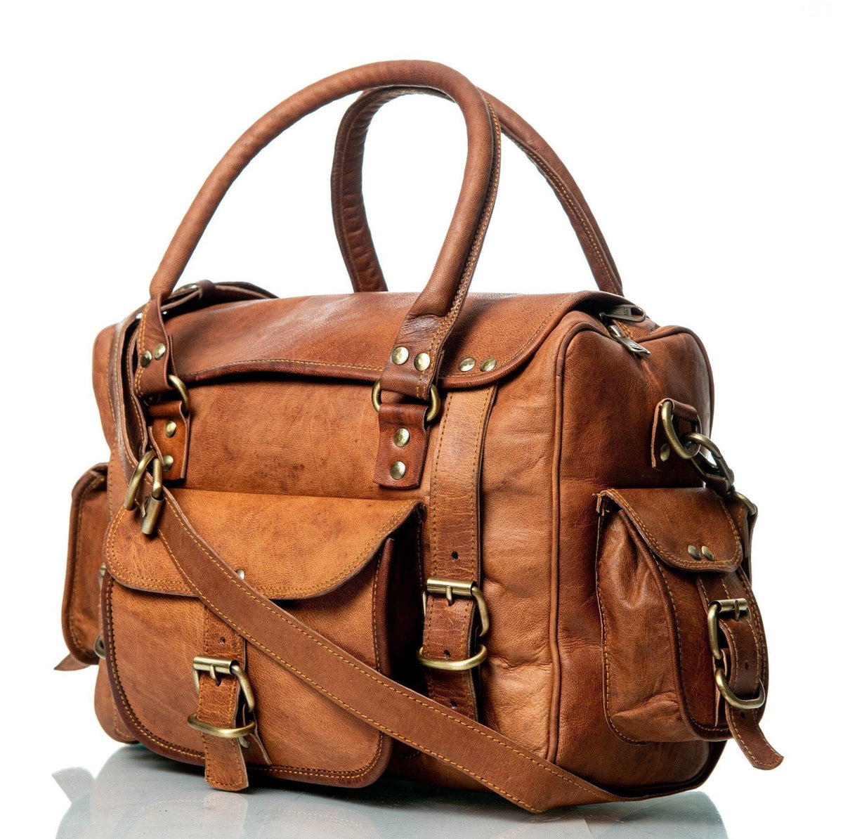 The Walker Tanned by Classy Leather Bags