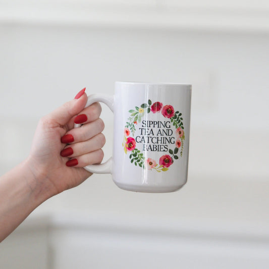 Midwife Gift Midwife Mug - Coffee Tea Midwife Thank You Gift by Joyful Moose