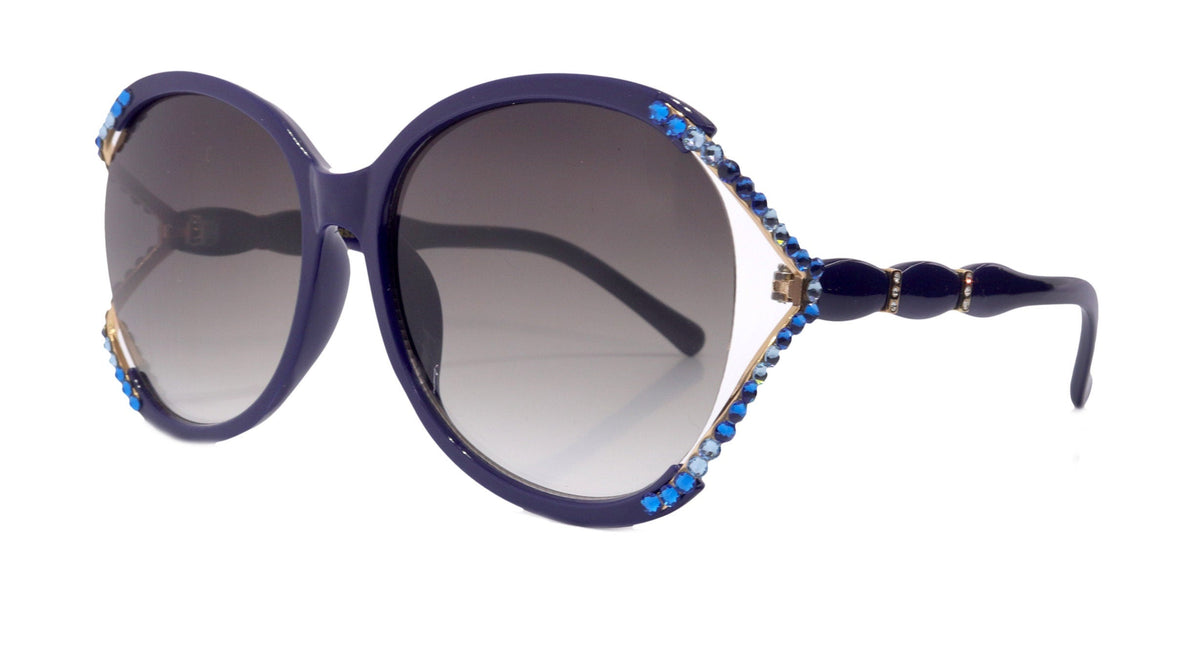 Bling Women Sunglasses Genuine European Crystals, 100% UV Protection. NY Fifth Avenue by NY Fifth Avenue